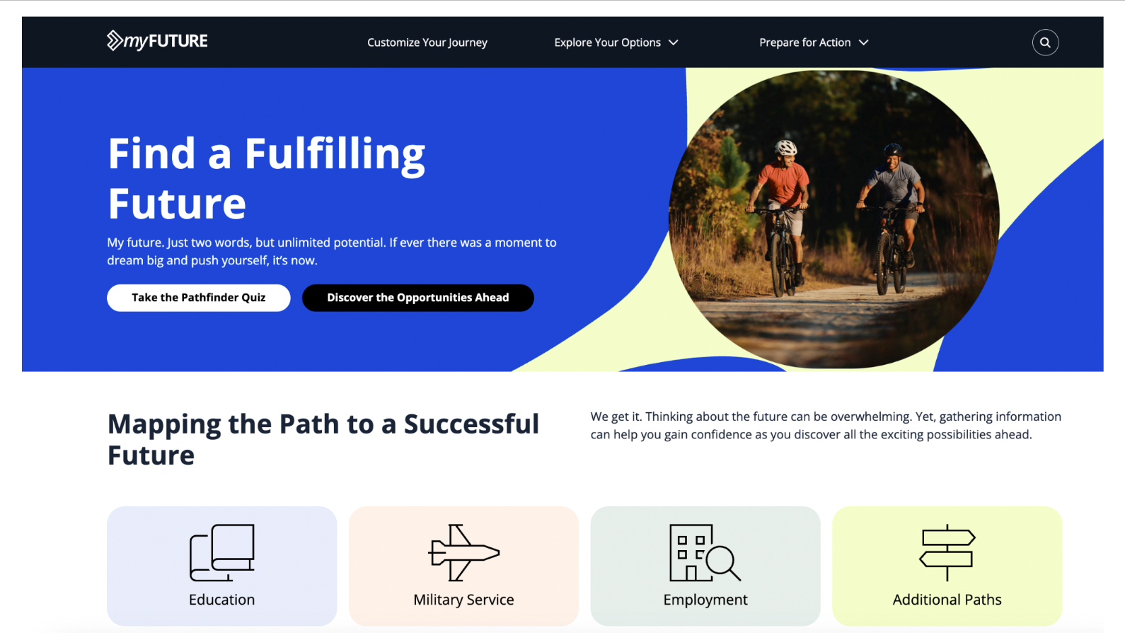 Website: Myfuture.com