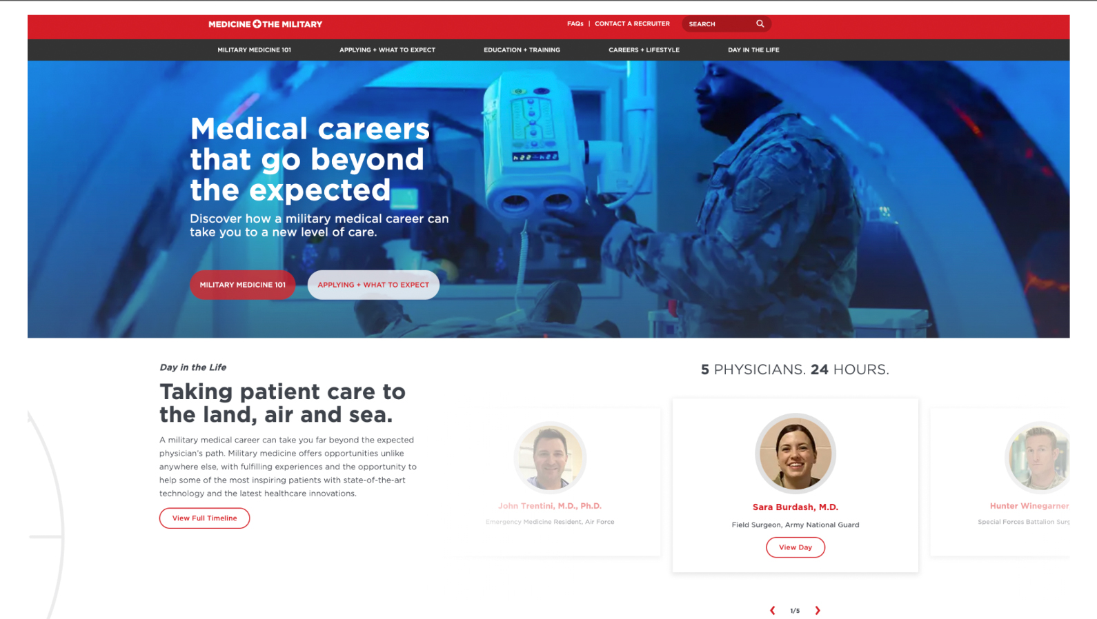 Medicine and the Military